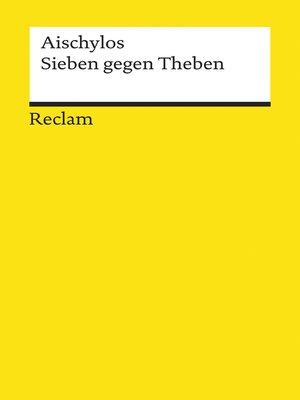 cover image of Sieben gegen Theben